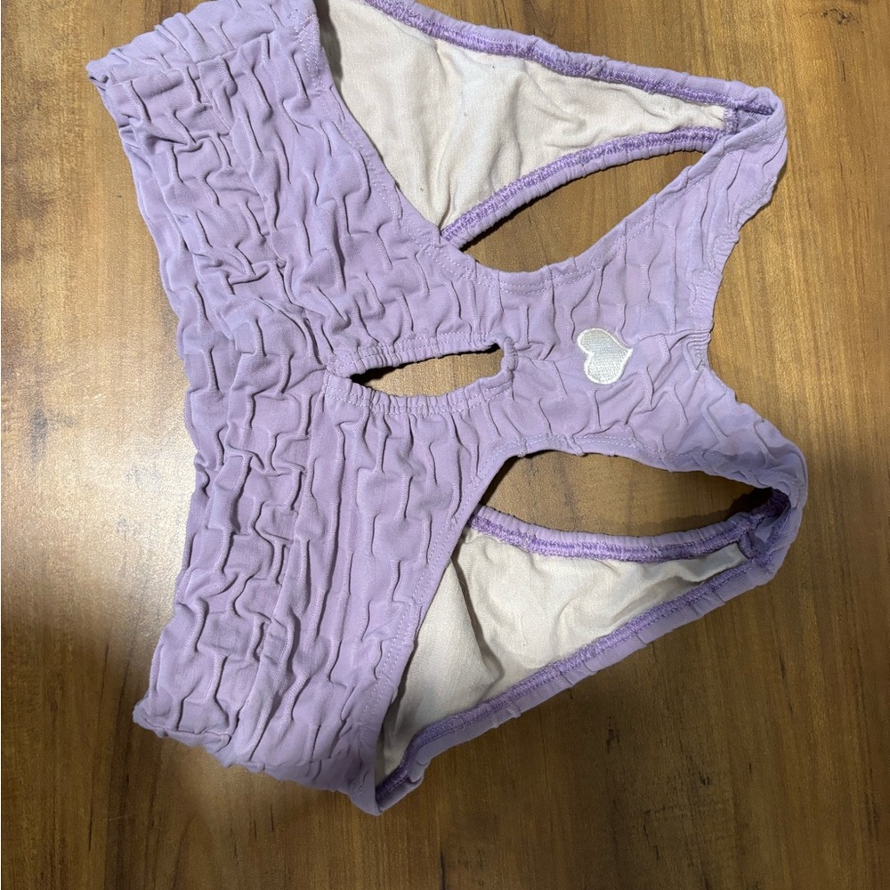 Booty by Brabants Purple Sports Bra